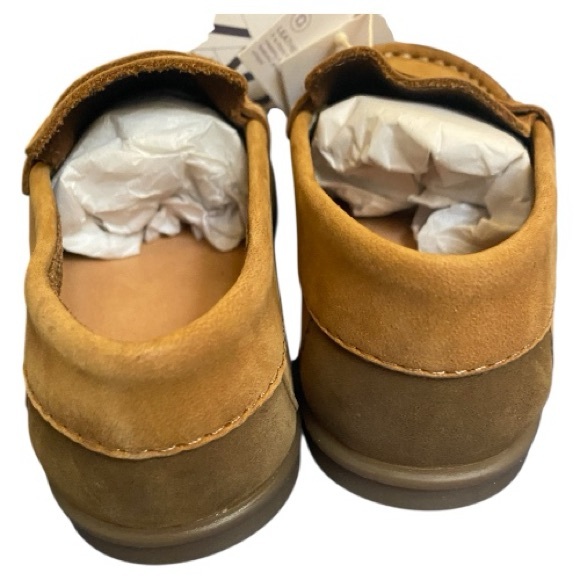 Zara Camel Leather Loafers - Picture 4 of 6